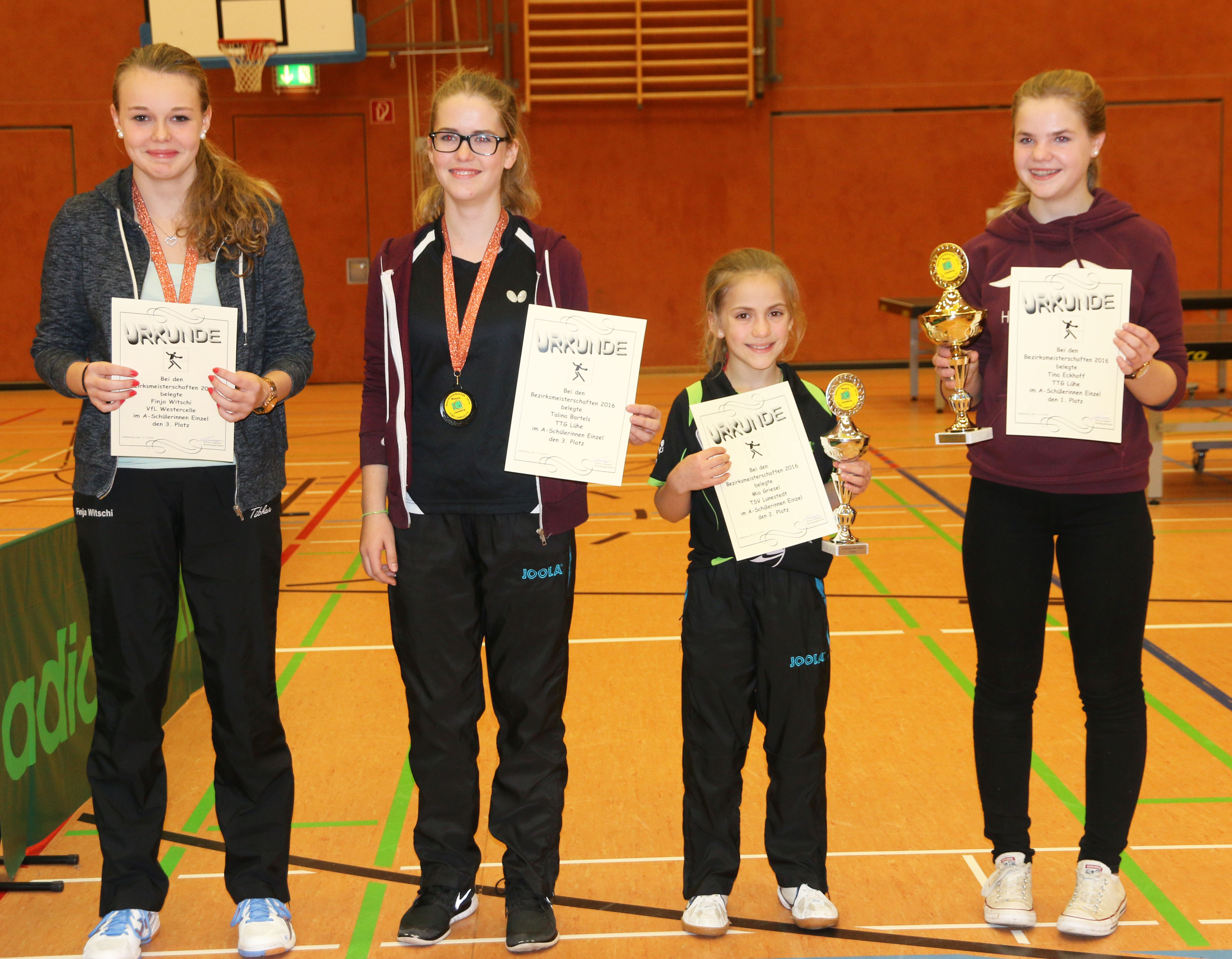 Sch�lerinnen A Einzel