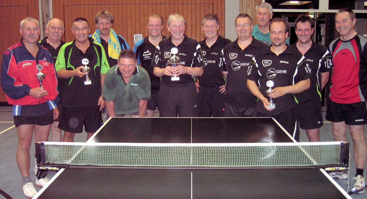 Foto Siegerehrung Seniorenendrunde 2012
