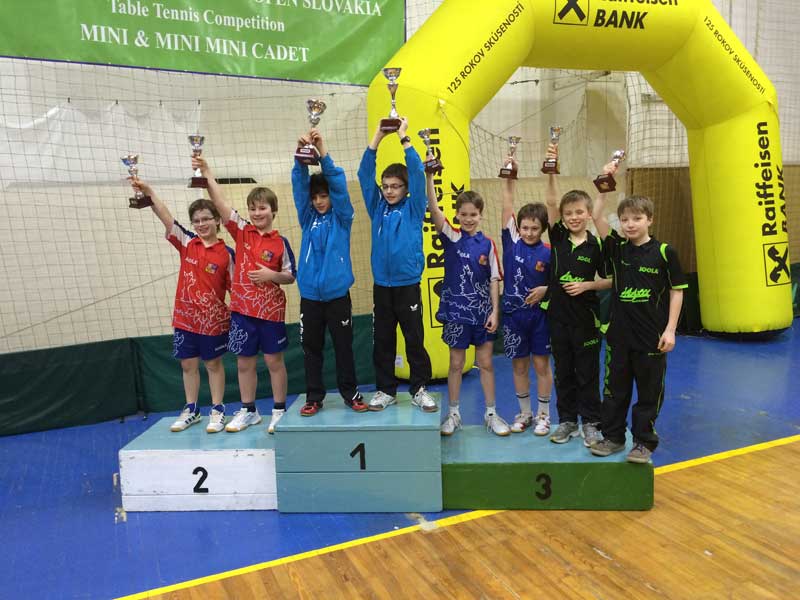 Slowakei 2015 - Siegerehrung Mannschaft