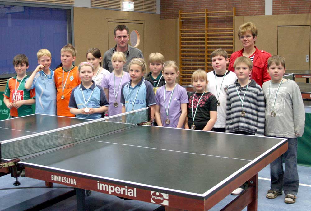 Siegerehrung Sch�ler B Hobby